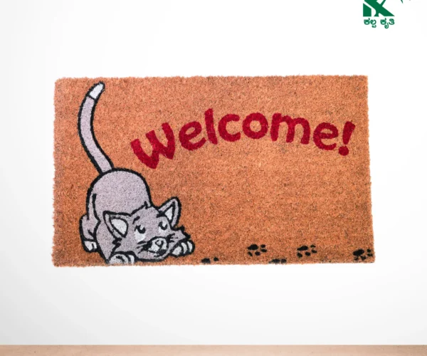 COIR - CUTE CAT WELCOME MATS - 3