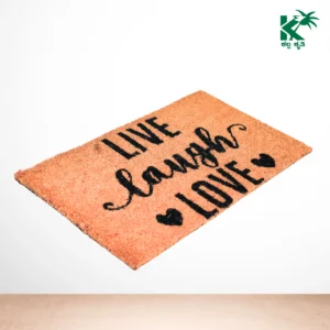Live Laugh Love Coir Mat